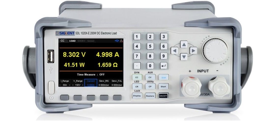 Siglent SDL1020X Programovateľná DC elektronická záťaž