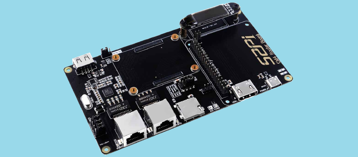 Táto 6-palcová doska premení vaše Raspberry Pi na DIY router