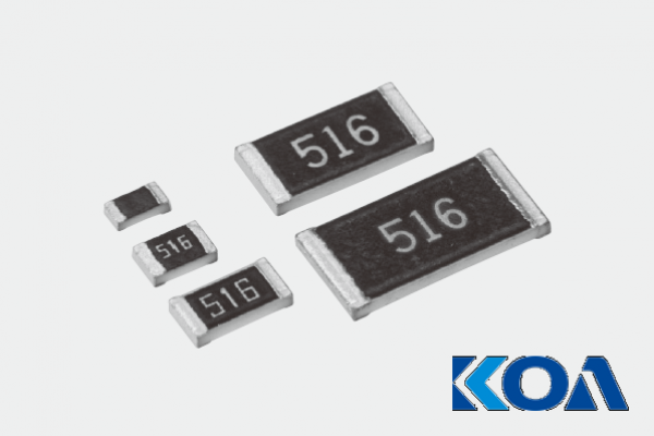 Vysokonapäťové hrubovrstvové čipové rezistory od KOA Technologies